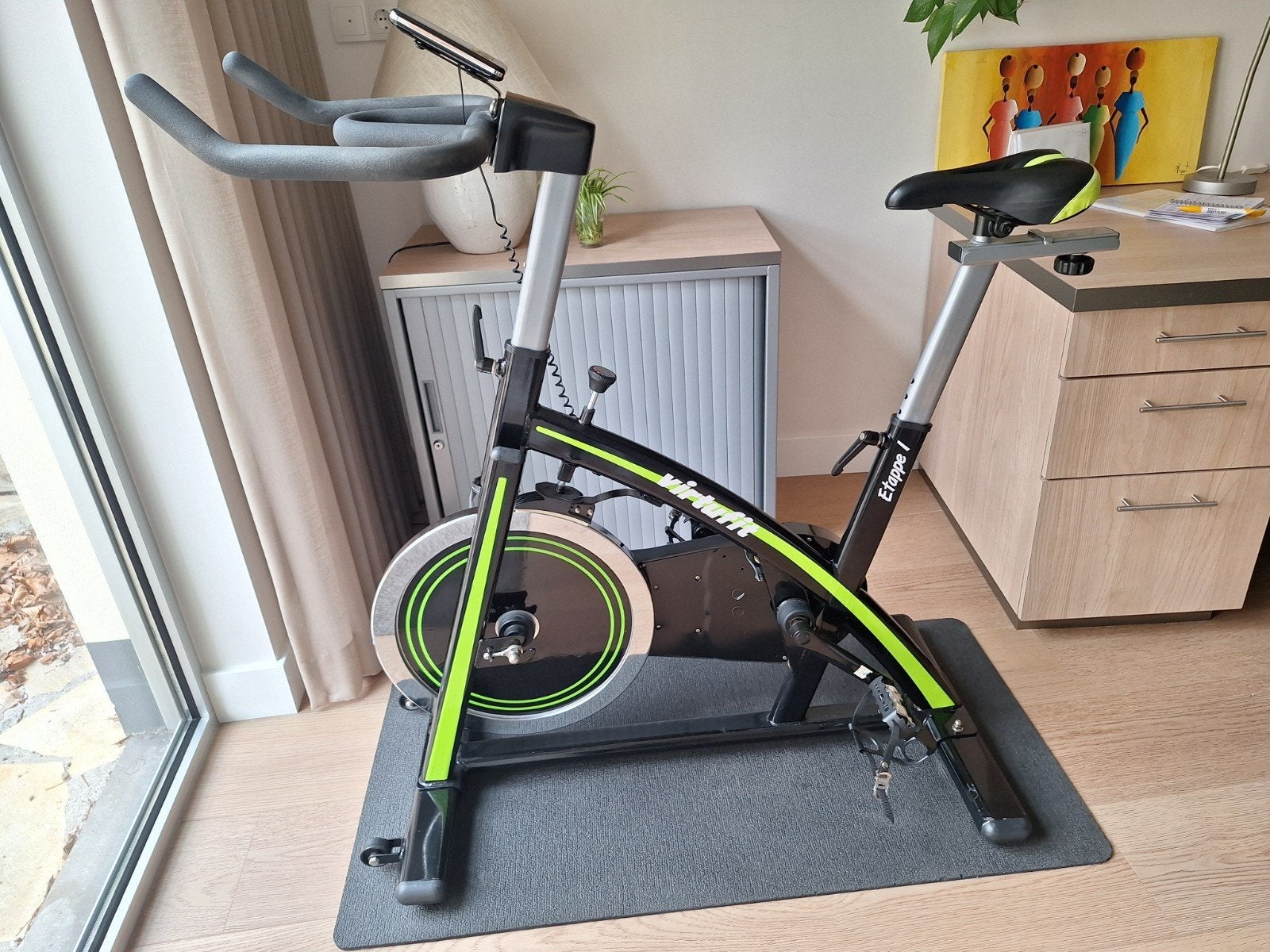 VirtuFit Etappe 1 Spinbike, Sport en Fitness, Ophalen, Gebruikt, Benen, Spinningfiets