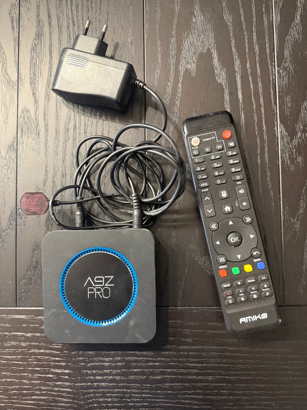 Amiko A9Z Pro Android TV Box, Ophalen of Verzenden, Gebruikt, HDMI, Zonder harde schijf