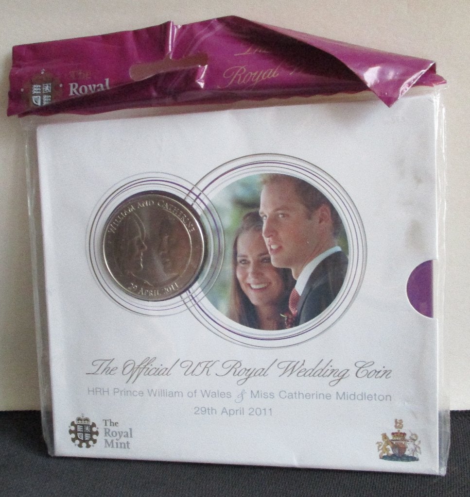 2011: Huwelijk Prins William & Catherine Middleton -29 April, Verzenden, Overige landen, Losse munt