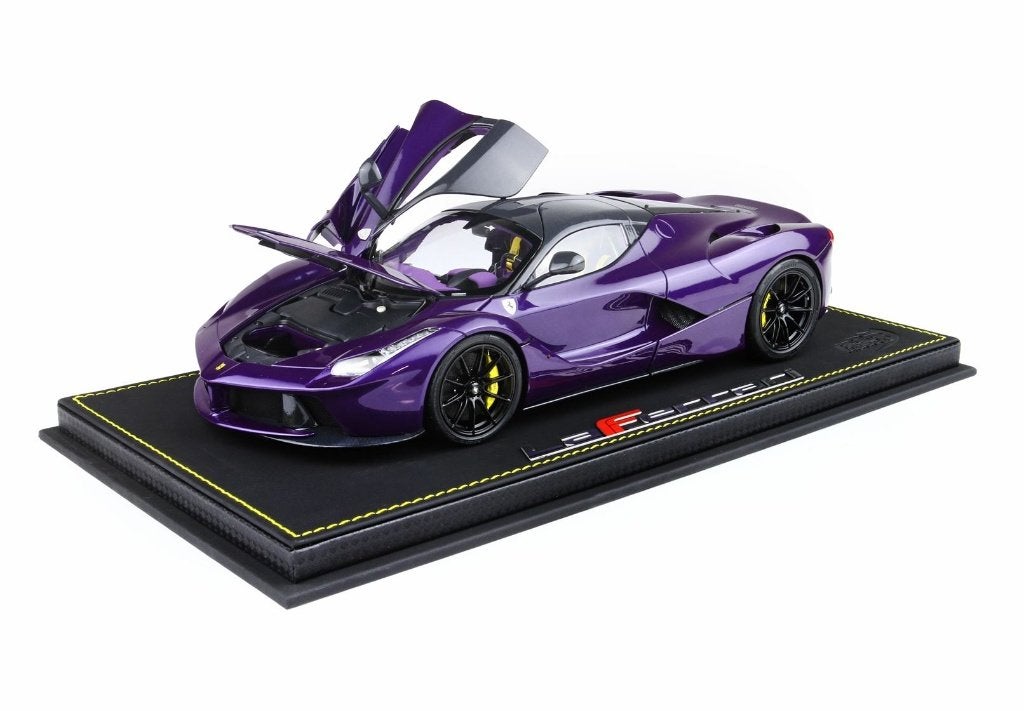 Ferrari LaFerrari Viola Hong Kong BBR 1:18  ! C4F, Overige merken, ., Nieuw, .