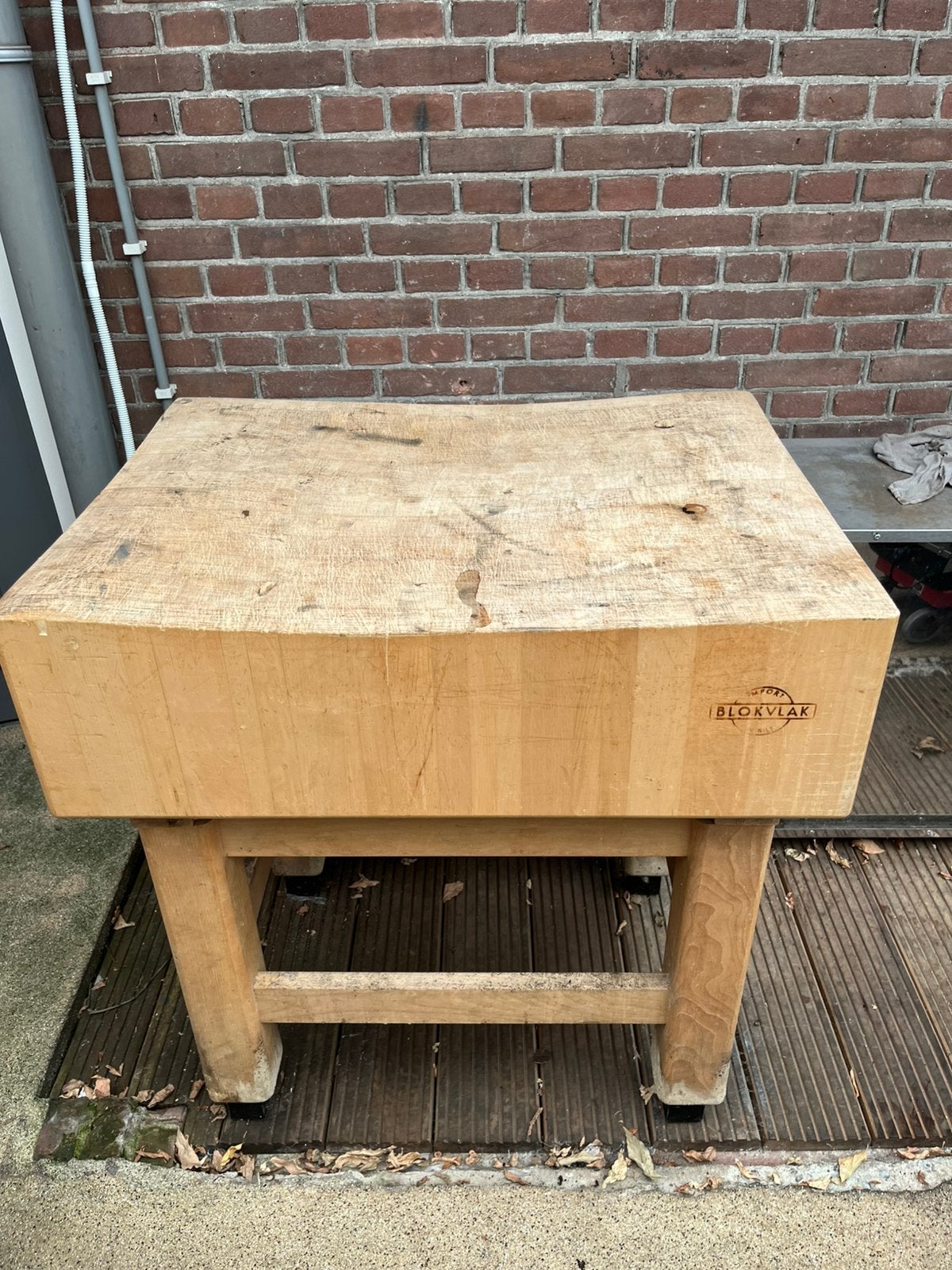 Hakblok blokvlak, Ophalen, Gebruikt, 70 tot 120 cm
