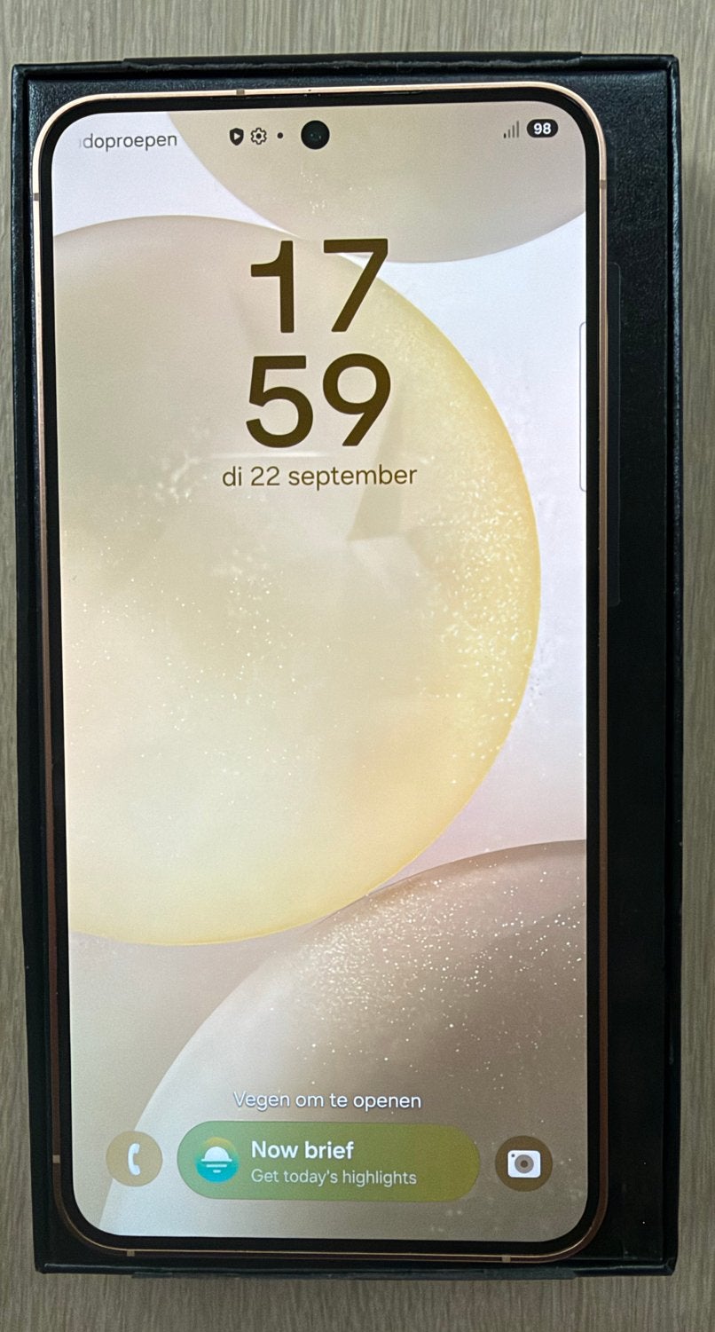 Samsung Galaxy S24 128GB Sandstone Orange (Nieuw)