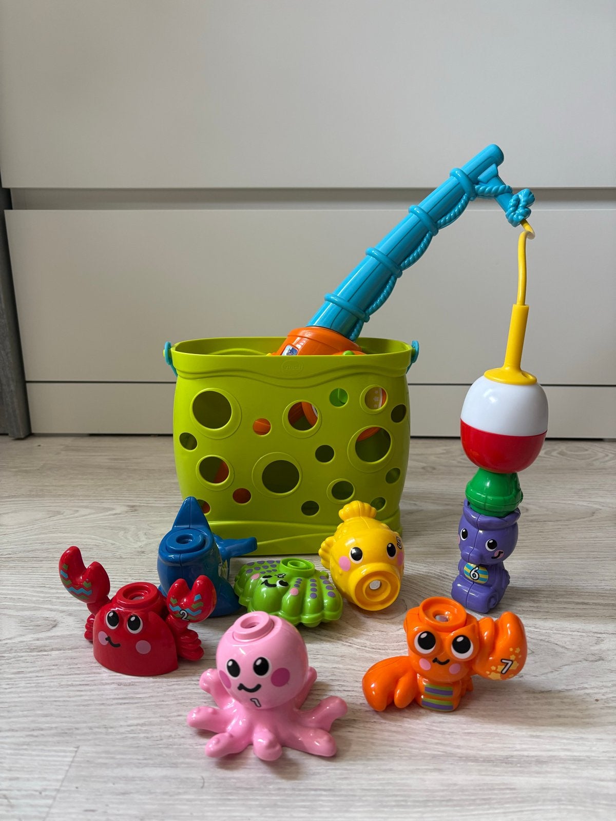 VTech Hengelpret Speelset met badspeeltjes, Ophalen of Verzenden, Zo goed als nieuw, Overige typen, Met licht
