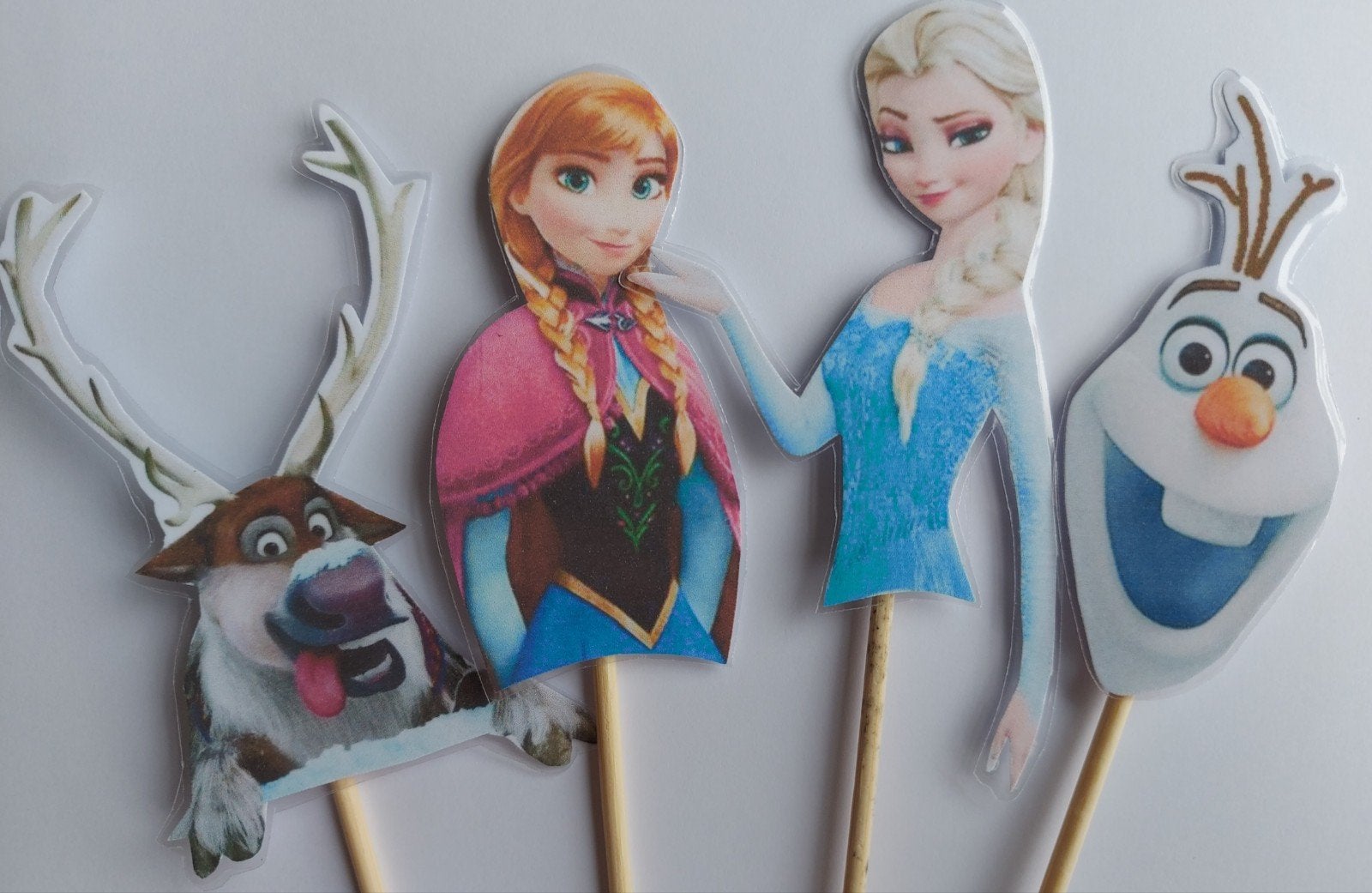 Frozen traktatie prikker, Ophalen of Verzenden, Nieuw, Versiering, Verjaardag