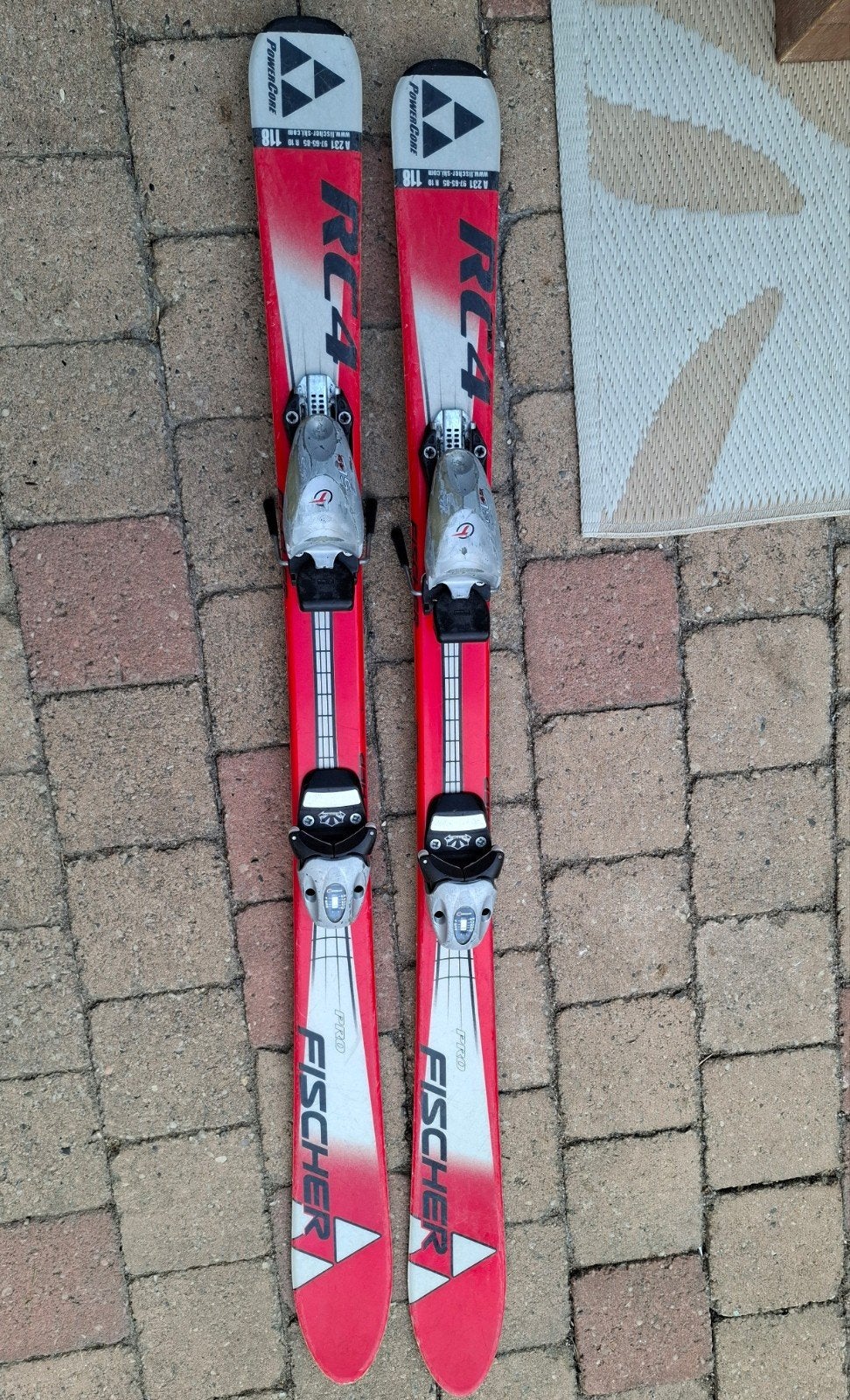 Fischer RC4 Ski's - 118 cm, Ophalen, 100 tot 140 cm, Skiën, Ski's