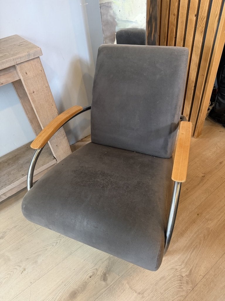 Gelderland 5470 Lotus fauteuil – Jan des Bouvrie, Ophalen, Gebruikt, Design, Modern, Vintage, Industrieel,, Overige materialen