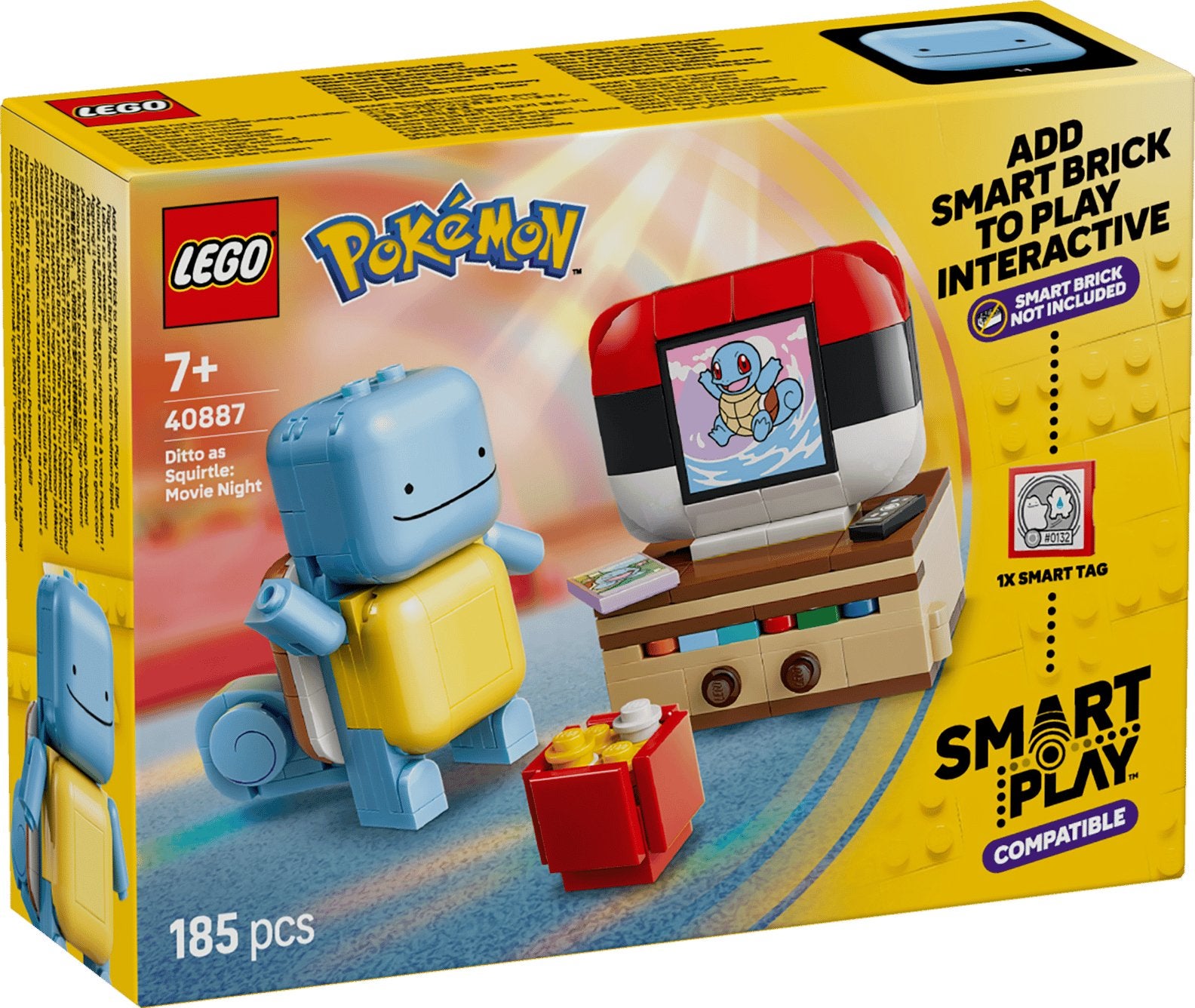Lego SMART Play: Ditto as Squirtle: Movie Night 40887, Lego, Lego, Overige thema's, Lego