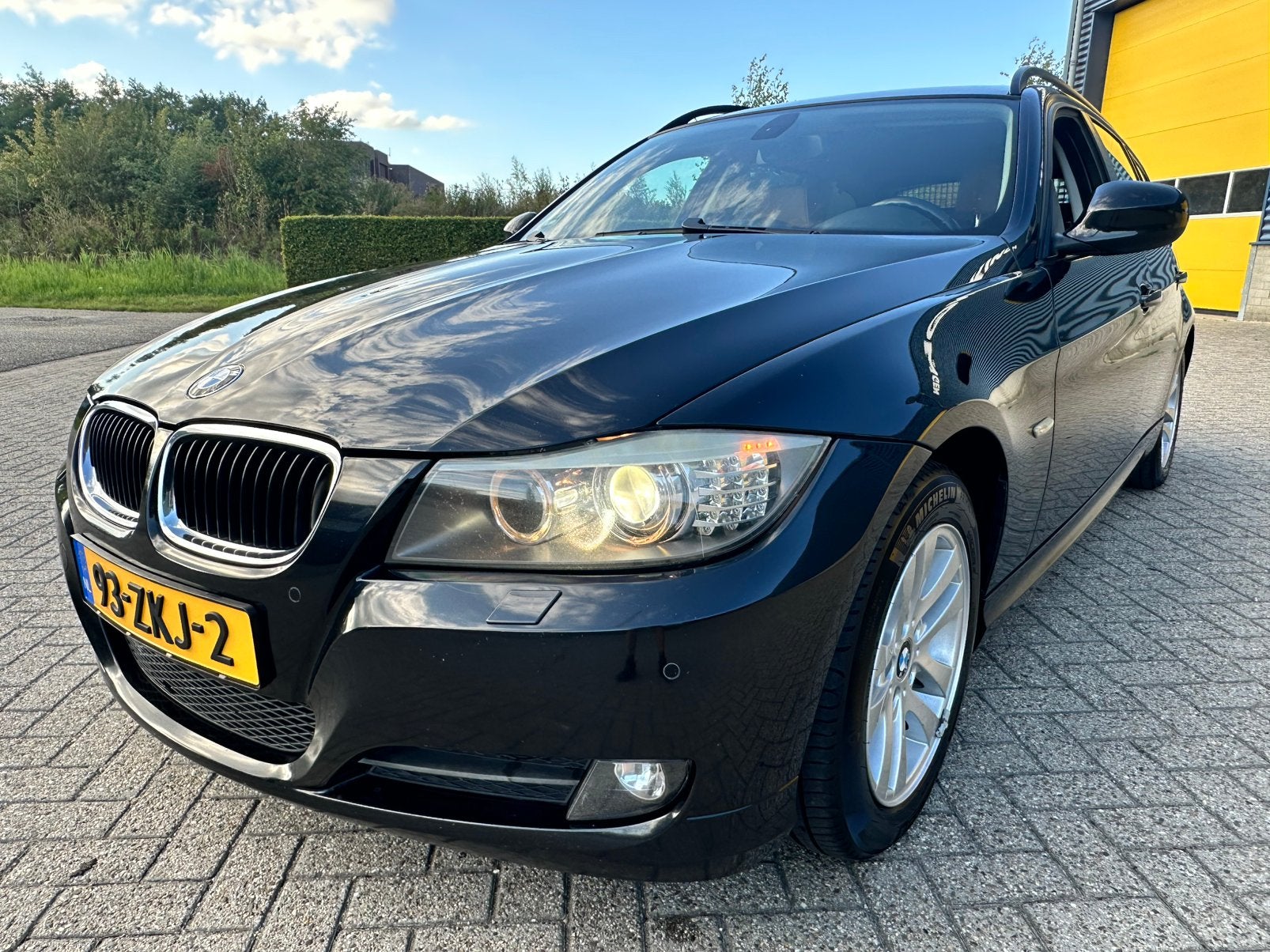 BMW 3-Serie 2.0 D 320 Touring AUT 2009 Zwart, Automaat, 745 kg, Achterwielaandrijving, 1995 cc