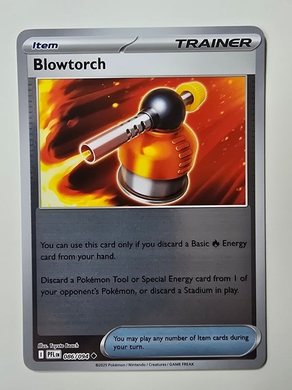 BLOWTORCH (PHANTASMAL FLAMES 086/094) (REVERSE HOLO) (TRADIN, Verzenden, Zo goed als nieuw
