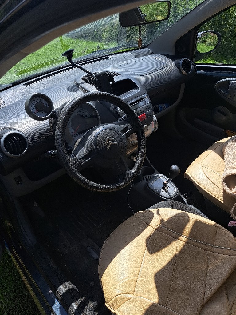 Citroën C1 automaat 150.000 km, Stof, 4 stoelen, C1, 68 pk
