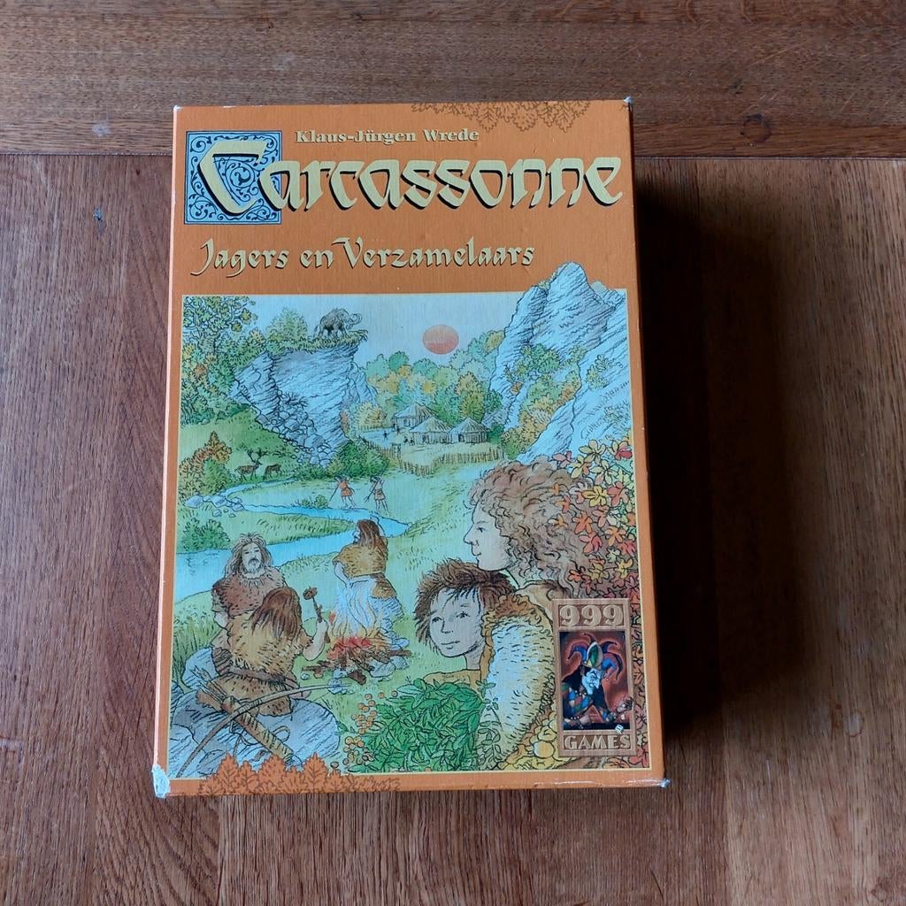 Carcassonne Jagers en Verzamelaars - 999 games, Hobby en Vrije tijd, Gezelschapsspellen | Bordspellen, Drie of vier spelers, Ophalen of Verzenden