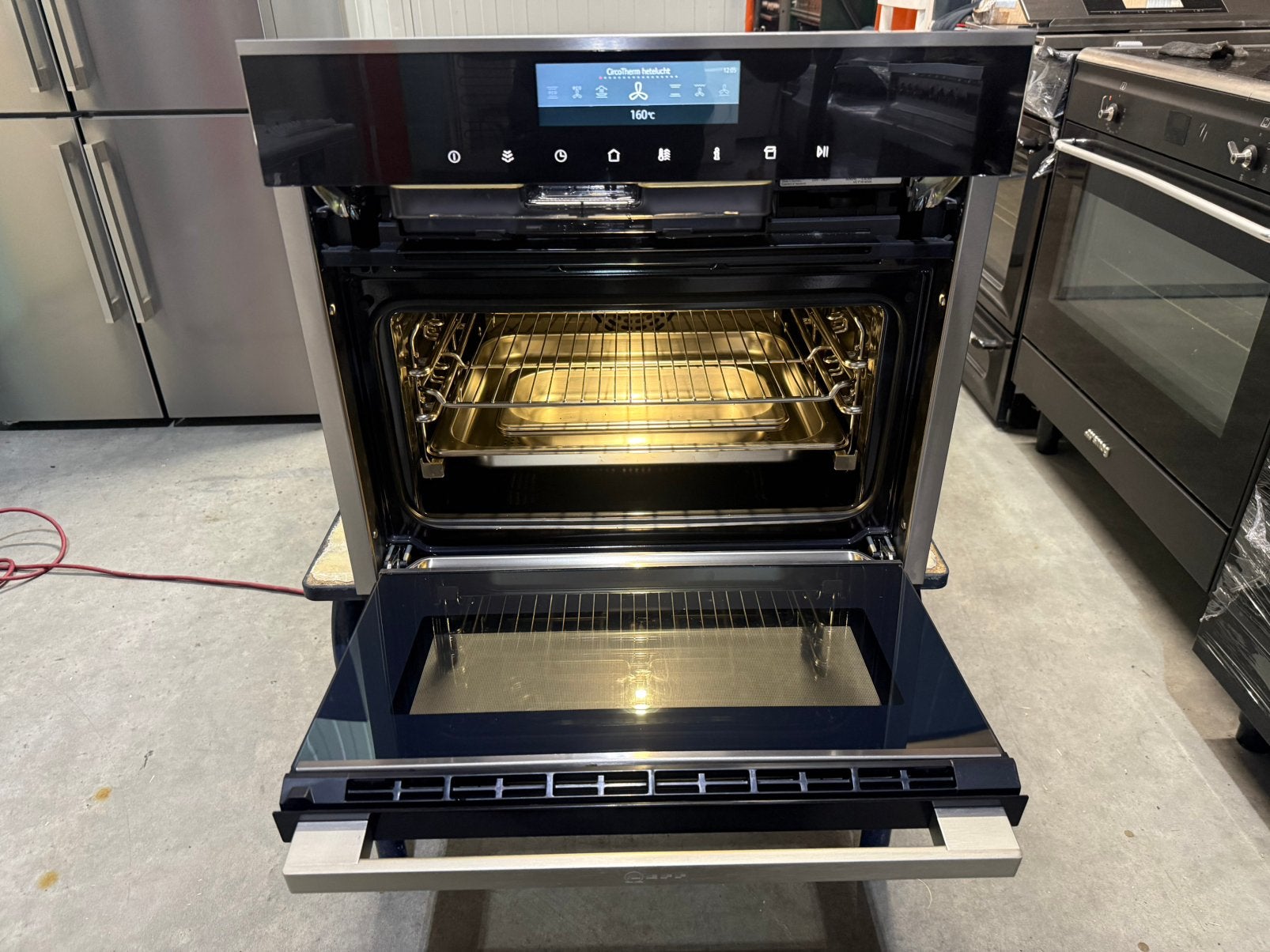 NEFF N90 FullSteam Combi-stoomoven – C18FT48N1/43, Witgoed en Apparatuur, Bella, Ophalen of Verzenden, Zo goed als nieuw, Oven met grill