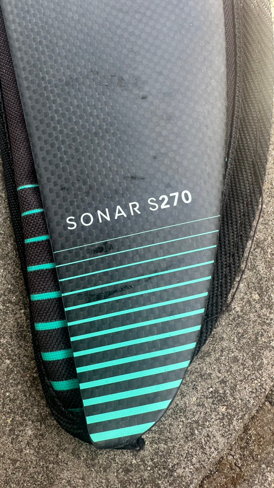 North Sonar S270 / Travel Bag, Watersport en Boten, Wingsurfen, Ophalen of Verzenden, Zo goed als nieuw, Wingsurf-hydrofoil