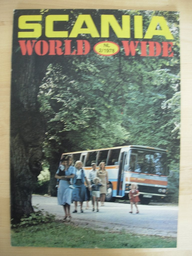 Scania Worldwide tijdschrift nummer 2 1978 - NL, Ophalen of Verzenden, Zo goed als nieuw, Overige merken, Scania