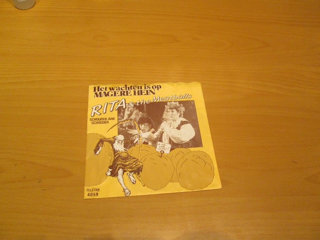 Rita & The Meatballs - Het Wachten Is Op Magere Hein / Schou, Ophalen of Verzenden, Gebruikt, Pop
