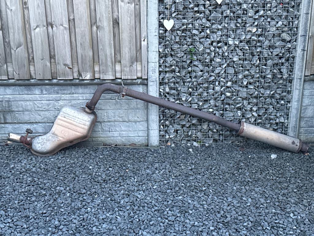 Volvo S60 2.5T uitlaat (demper moet gelast worden), Ophalen, Gebruikt, Volvo