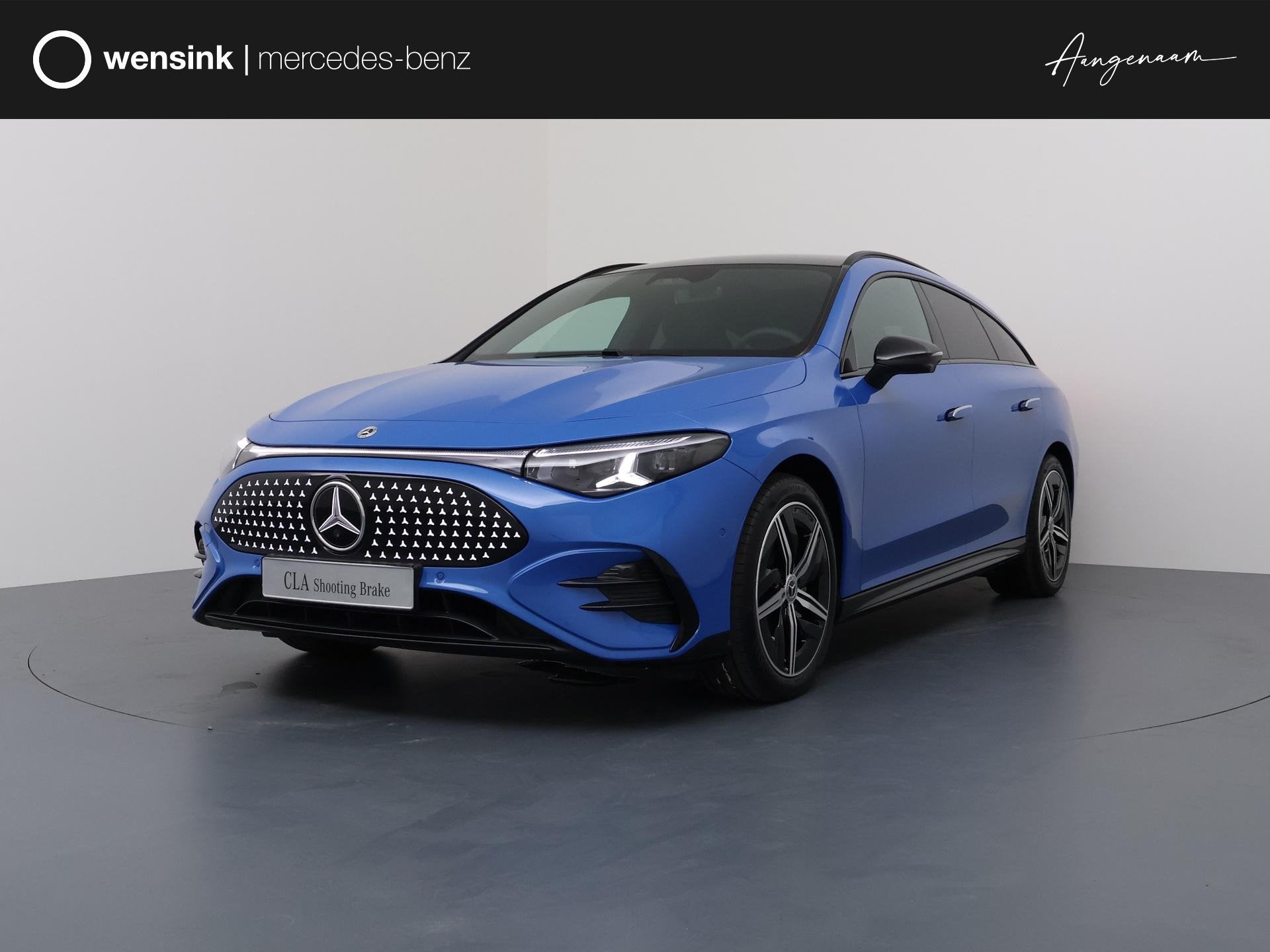 Mercedes-Benz CLA-klasse Shooting Brake 250+ Business Soluti, Auto's, CLA, Achterwielaandrijving, Zwart, Blauw