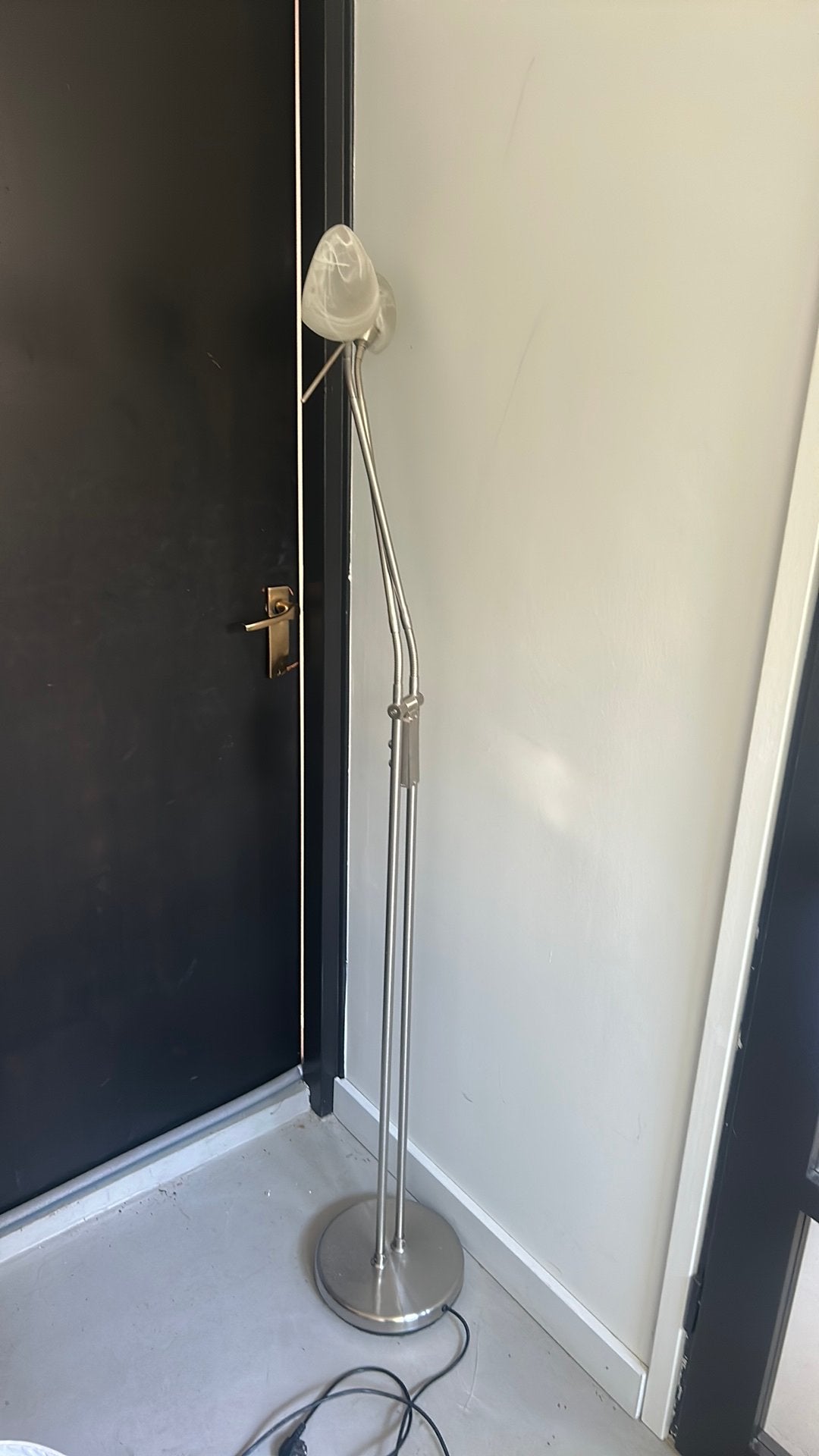 Vloer (lees) lamp. Dimbaar, Ophalen, Gebruikt, 150 tot 200 cm