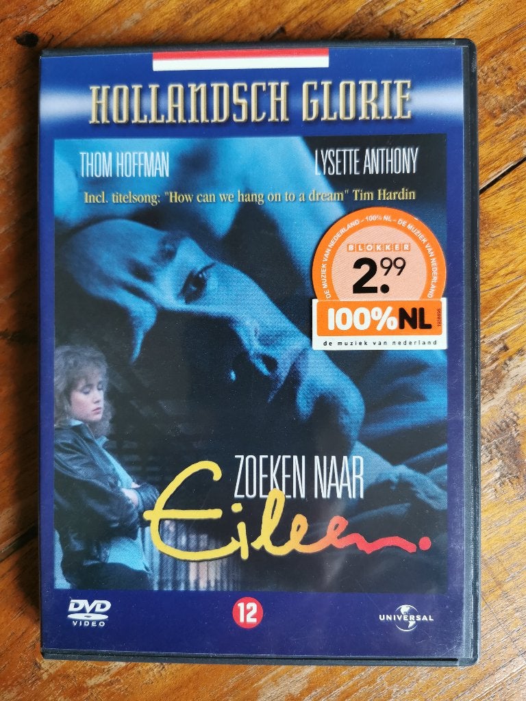 DVD: Zoeken naar Eileen. Met o.a. Thom Hoffman., Vanaf 12 jaar, Ophalen of Verzenden, Zo goed als nieuw, Drama