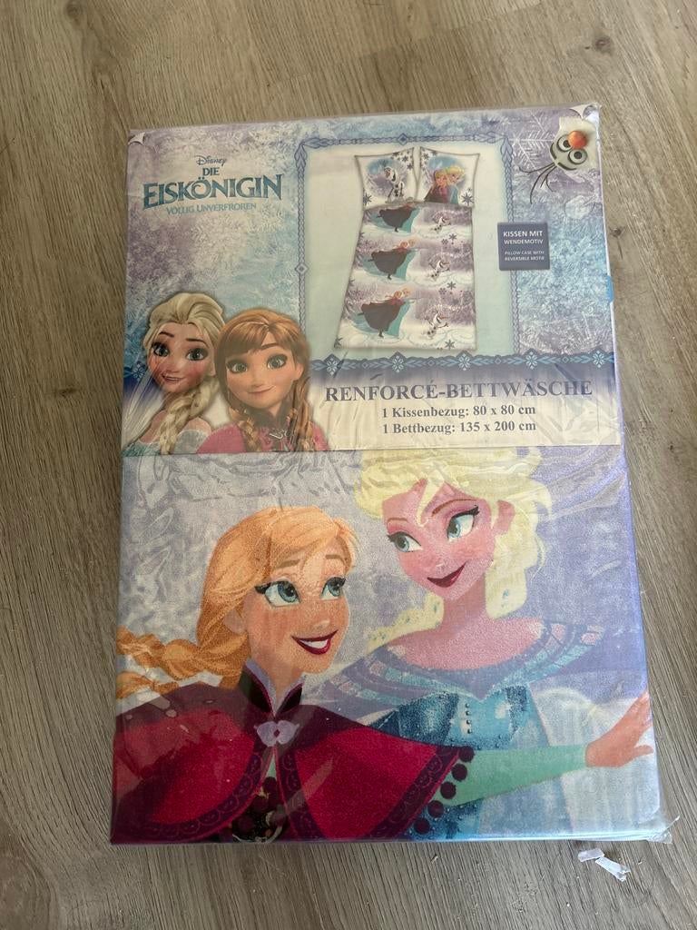Disney Die Eiskönigin Dekbedovertrek - Nieuw, Eenpersoons, Blauw, Dekbedovertrek, Nieuw