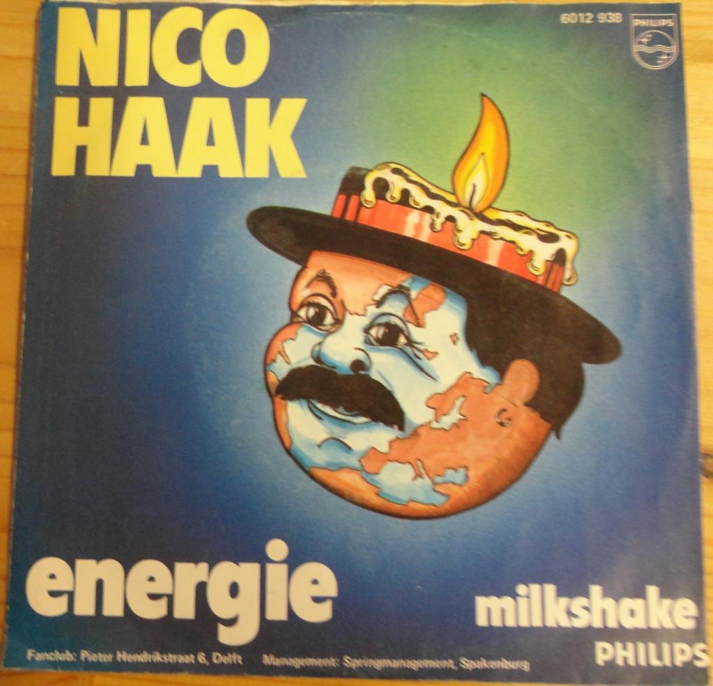 Nico Haak > Energie, Cd's en Dvd's, Vinyl Singles, 7 inch, Single, Ophalen of Verzenden, Zo goed als nieuw
