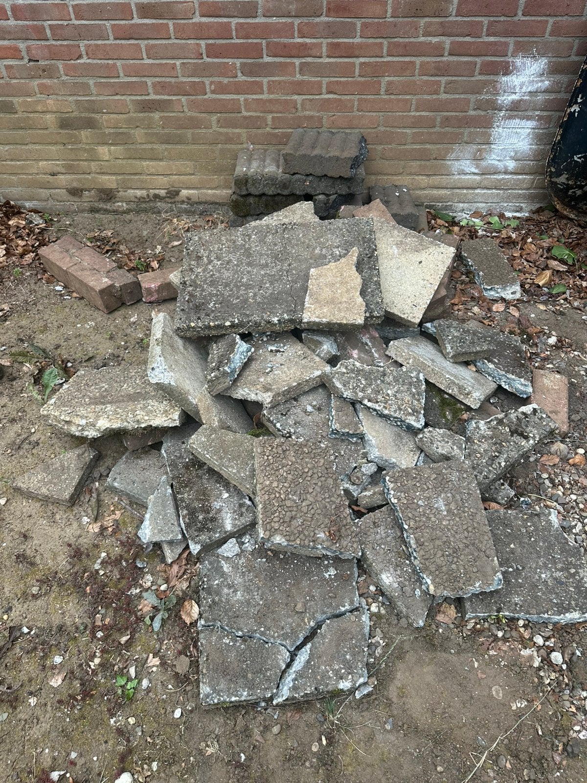GRATIS stenen, Ophalen, Gebruikt, Beton, Klinkers