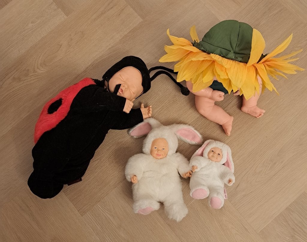 Anne Geddes vintage babypoppen, Ophalen of Verzenden, Zo goed als nieuw, Pop