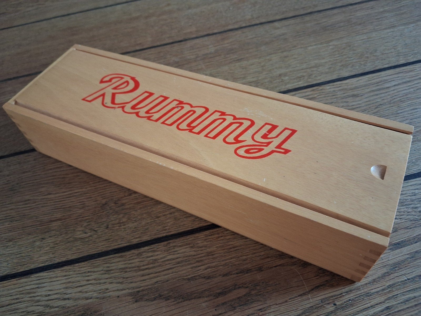rummikub rummy spel vintage bordspel, Ophalen of Verzenden, Zo goed als nieuw