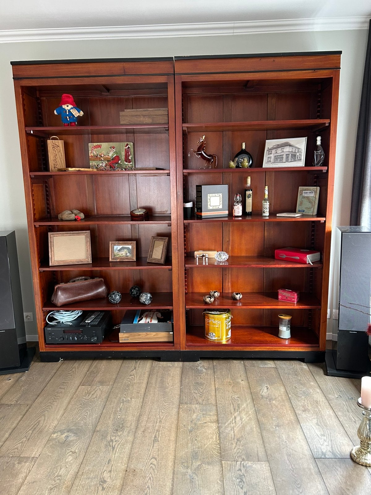 Jan Frantzen Art Deco Boekenkasten, Huis en Inrichting, Kasten | Boekenkasten, Gebruikt, 100 tot 150 cm, 200 cm of meer, 25 tot 50 cm