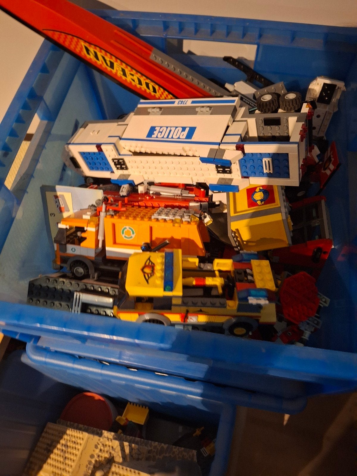 lego partij, Ophalen, Gebruikt, Lego