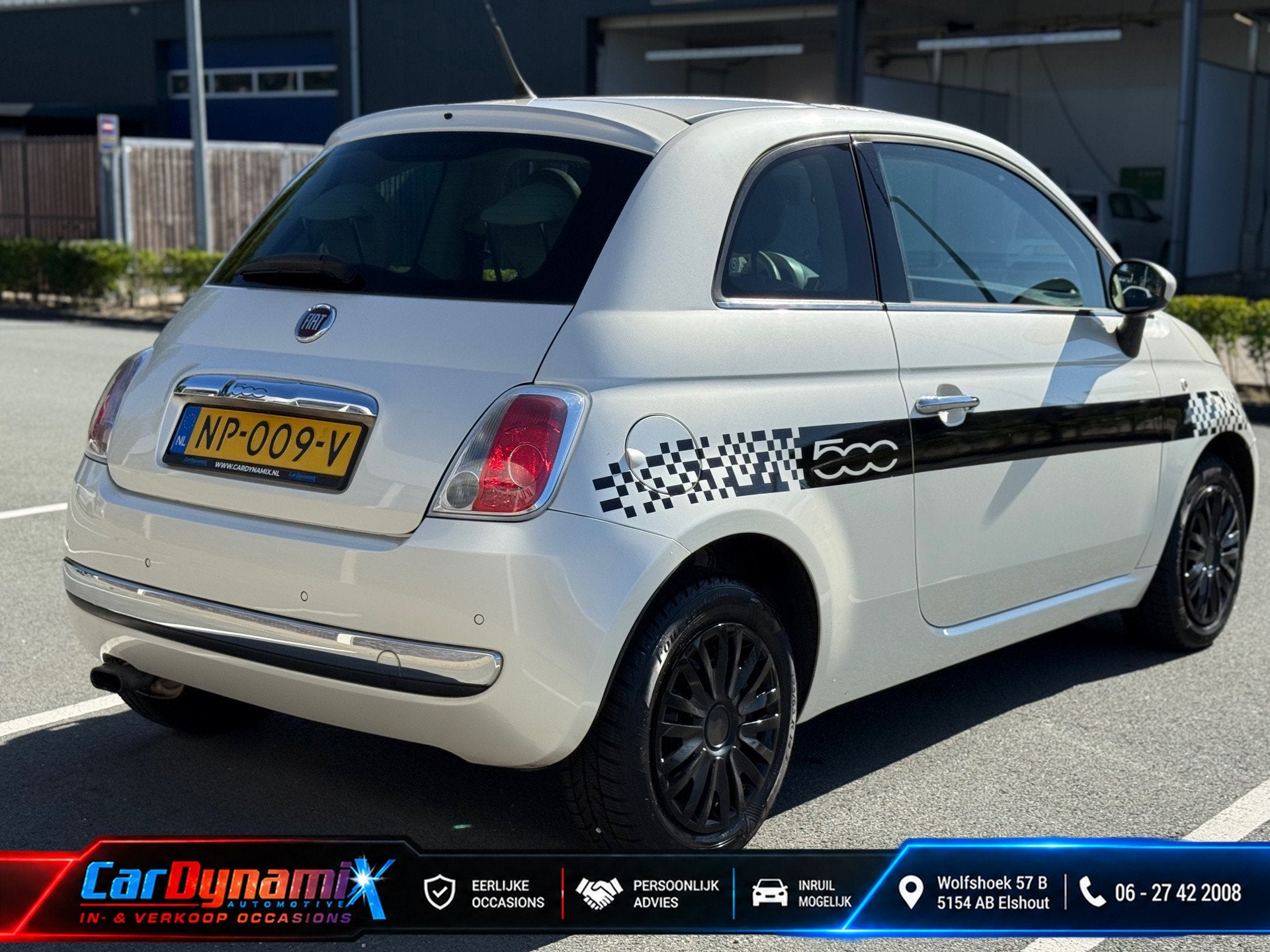 Fiat 500 1.4-16V Pop | Pano | Airco | Distr + Waterpomp OK, Auto's, Voorwielaandrijving, 101 pk, Gebruikt, 31 €/maand