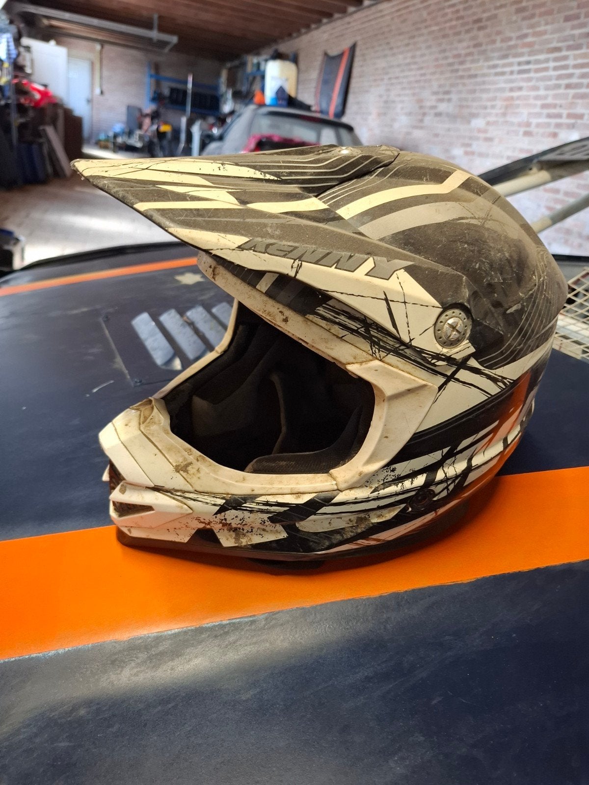 Kenny performance racing crosshelm maat m, Ophalen of Verzenden, Tweedehands, Offroadhelm, Overige merken