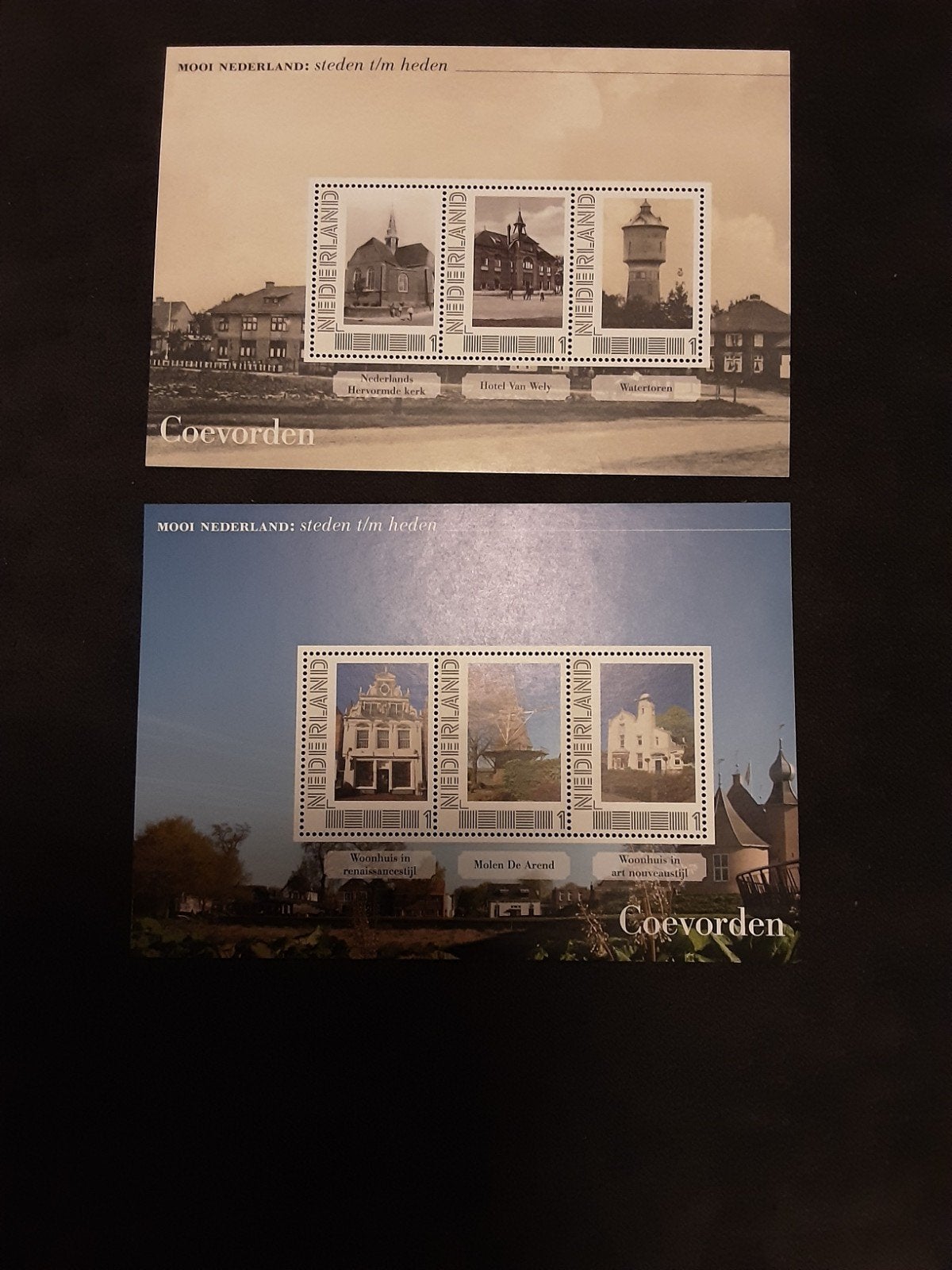 2 velletjes van Coevorden  van Steden tot heden, Ophalen of Verzenden