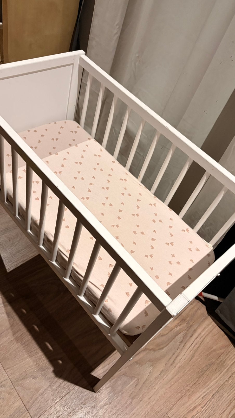 Ikea baby crib with mattress | 20euros, Ophalen, Gebruikt, Jongetje of Meisje, Wit