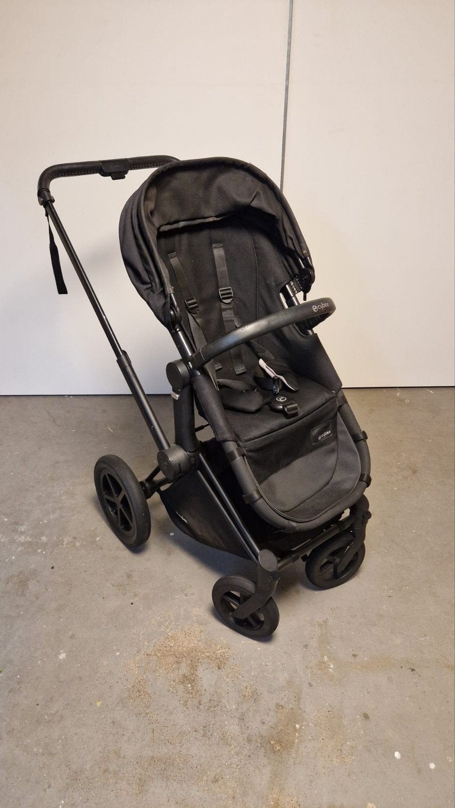 Cybex Priam 2-in-1 kinderwagen met reiswieg en zitje, Gebruikt, Combiwagen, Met reiswieg, Ophalen