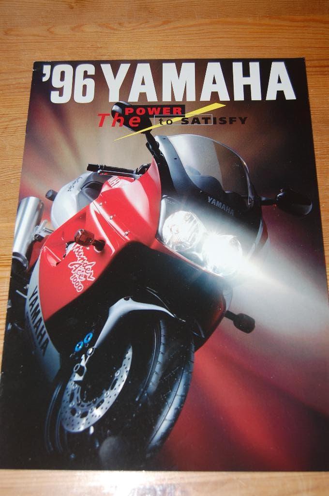Yamaha modellen 1996, Motoren, Handleidingen en Instructieboekjes, Ophalen of Verzenden, Yamaha