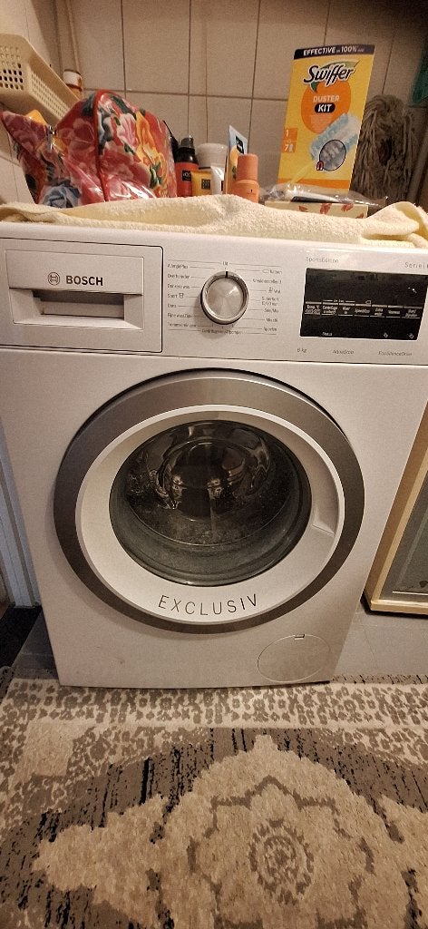 Wasmachine, Ophalen, 1200 tot 1600 toeren, Gebruikt, Voorlader