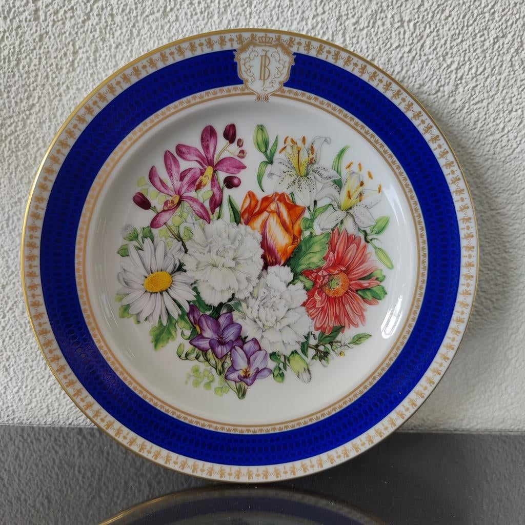 Herdenkingsbord 50 jarig huwelijk Bernhard en Juliana., Ophalen of Verzenden, Zo goed als nieuw, Servies