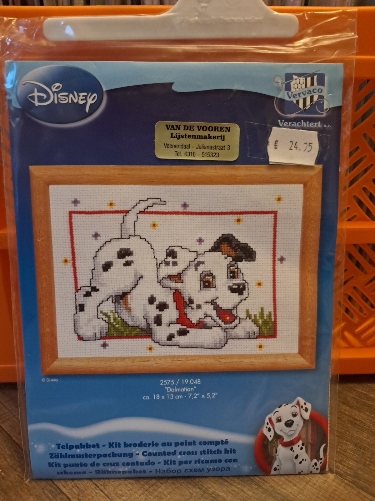 Disney 101 Dalmatiërs Borduurpakket - Nieuw in verpakking, Ophalen of Verzenden, Nieuw, Handborduren, Borduurpakket