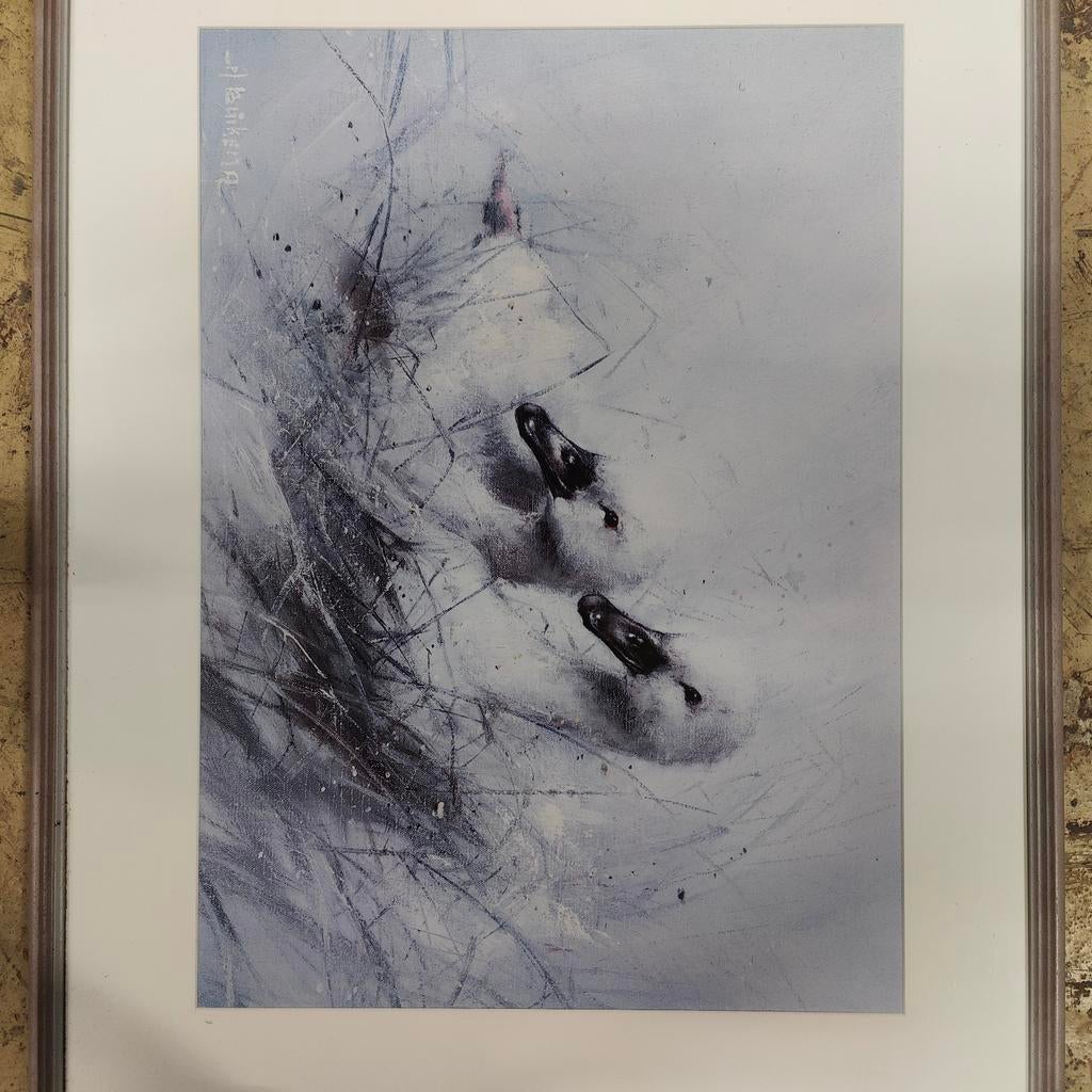Schilderij buikema, Antiek en Kunst, Ophalen of Verzenden
