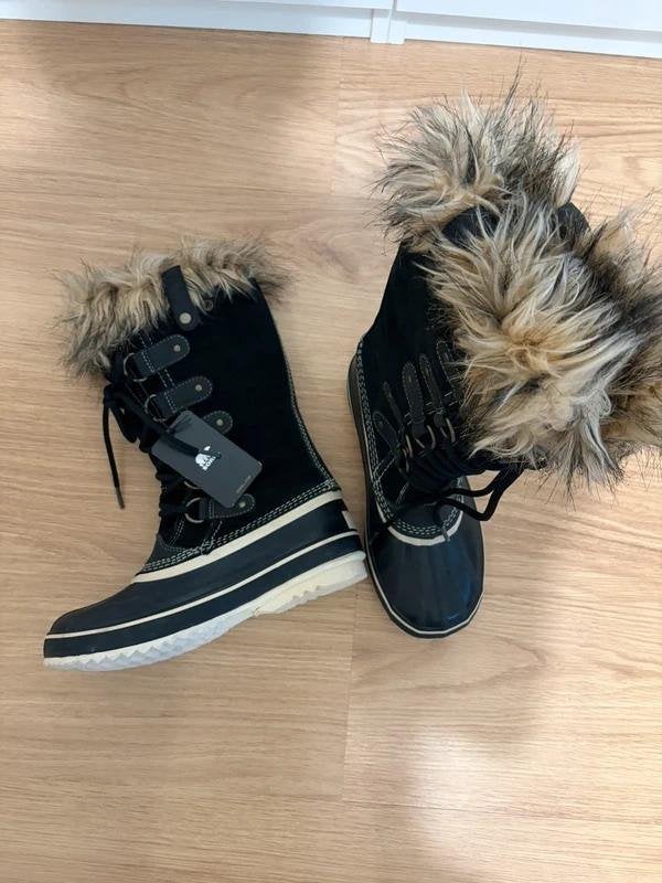 Sorel snowboots maat 38.5 nieuw, Zwart, Snowboots, Nieuw, Sorel