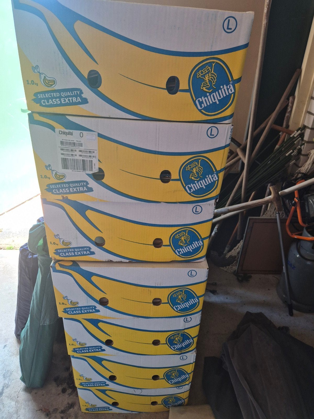 14 bananendozen LP''s, Ophalen, Gebruikt, 12 inch