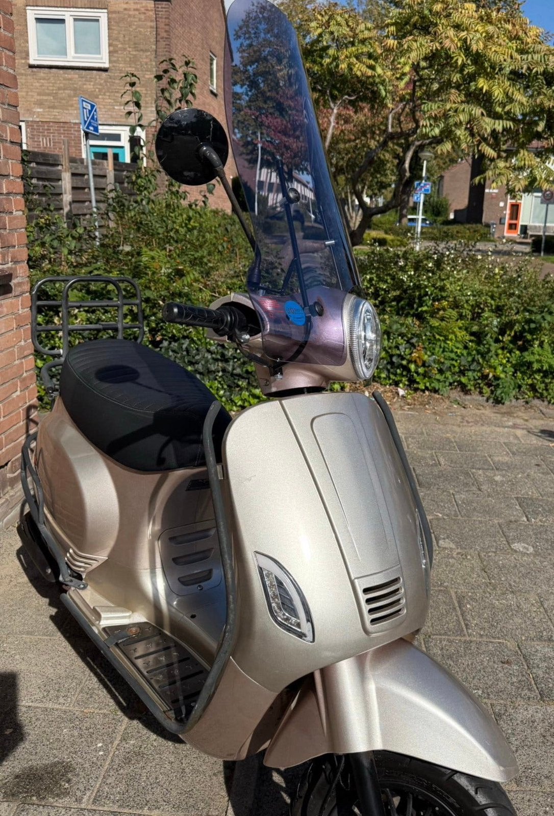 Senzo RivaLux S Champagne, Zo goed als nieuw, Benzine, Ophalen, Overige merken