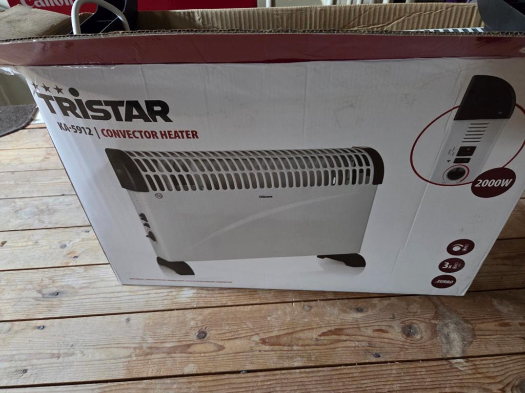 Tristar KA-5912 Convector Kachel - 2000W, Ophalen, 30 tot 80 cm, 60 tot 150 cm, 800 watt of meer