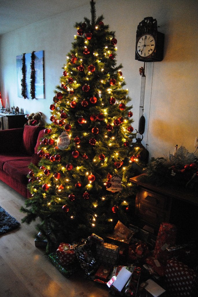 Kunstkerstboom Davos, 225 cm hoog (excl. versiering), Diversen, Ophalen, Gebruikt