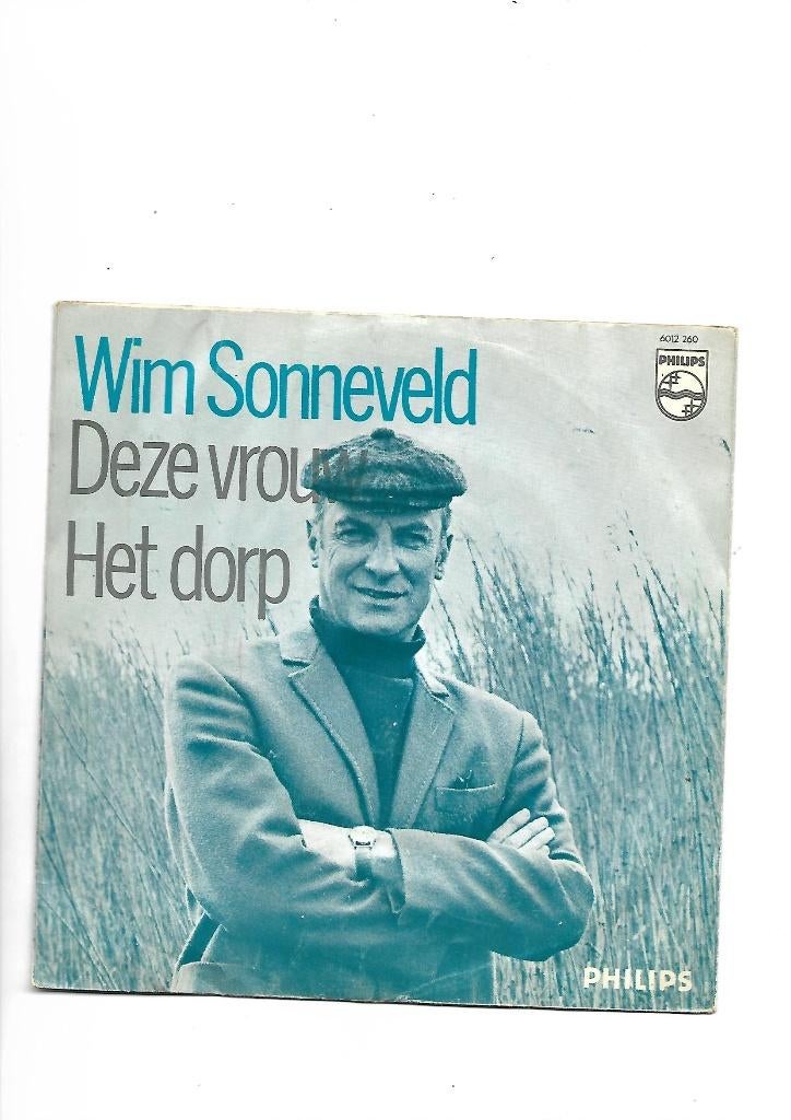 Wim Sonneveld - Het dorp / Deze vrouw.1972 Piratentopper, Cd's en Dvd's, Vinyl | Nederlandstalig, 7 inch, Ophalen of Verzenden