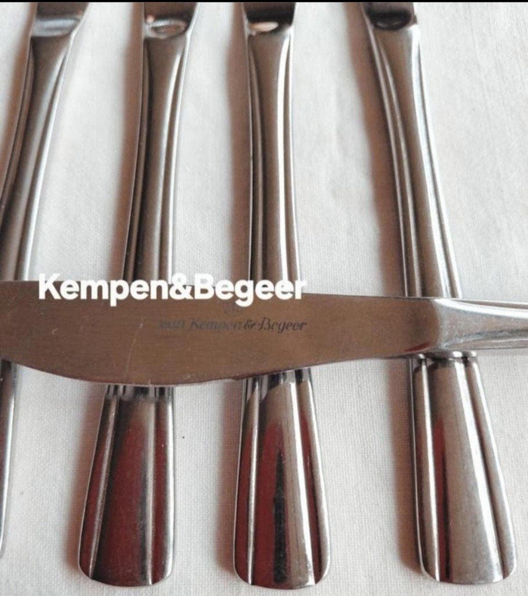 Bestek Kempen&Begeer kleine messen botermessen, Antiek en Kunst, Ophalen of Verzenden