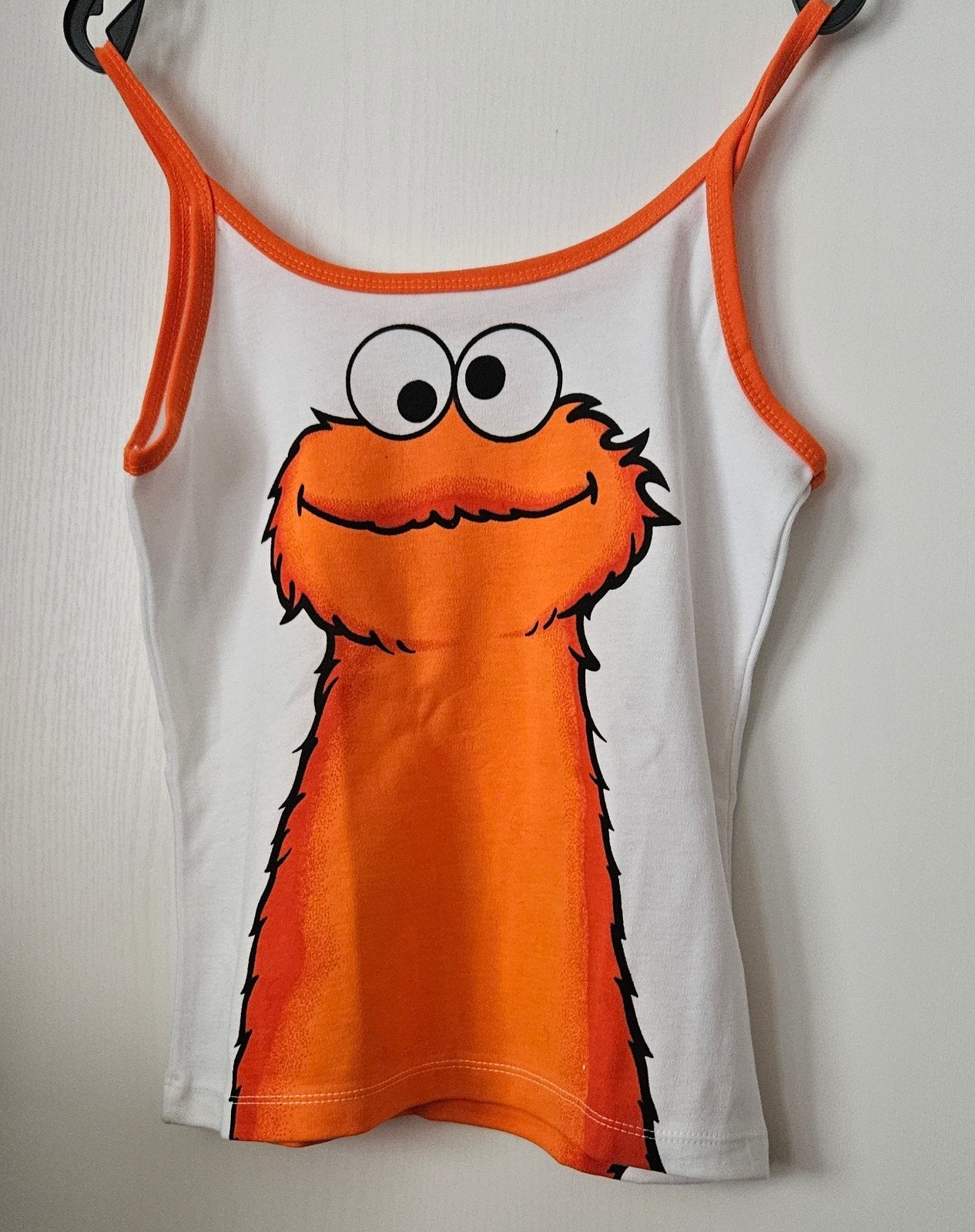 Leuke Elmo Spaghettibandjes Top - Maat M, Kleding | Dames, Tops, Nieuw, Maat 34 (XS) of kleiner, Wit, Zonder mouw, Ophalen of Verzenden