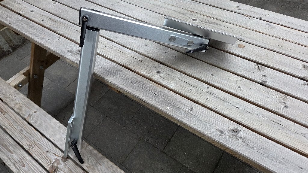 Camper 360 graden aluminium draaibare tafelpoot NIEUW, Ophalen of Verzenden, Nieuw