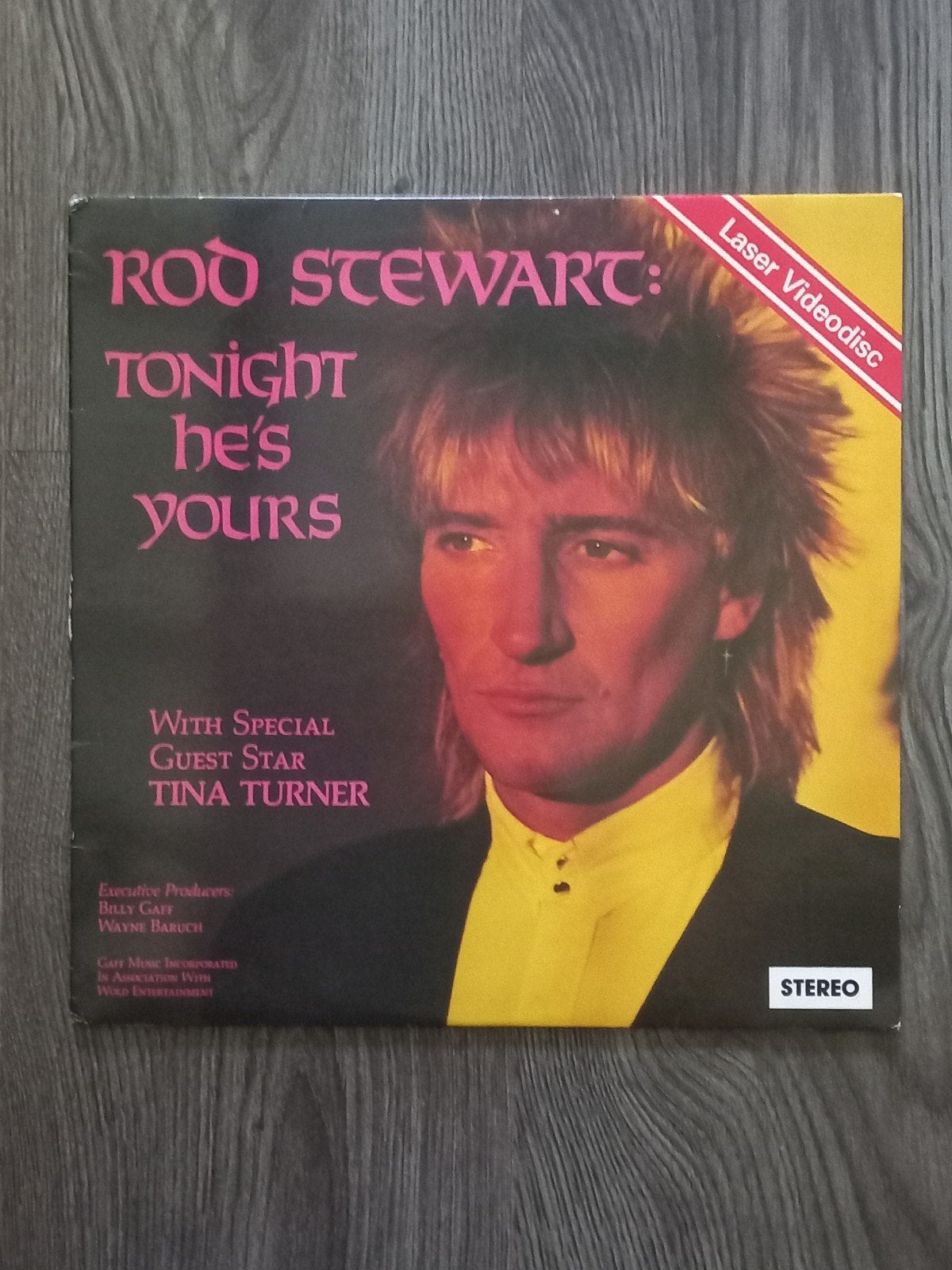 Rod Stewart laserdiscs, Ophalen of Verzenden, Zo goed als nieuw